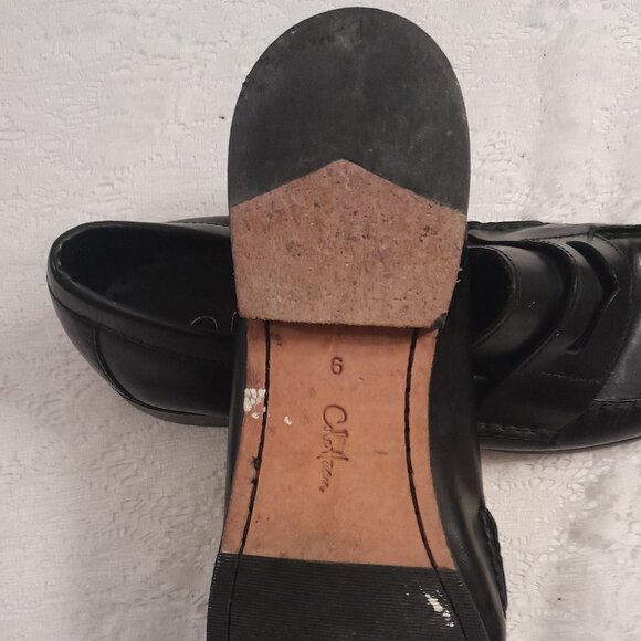 Cole Haan Classic Black Loafers (labeled 6, fits 7/7.5) - Picture 3 of 4